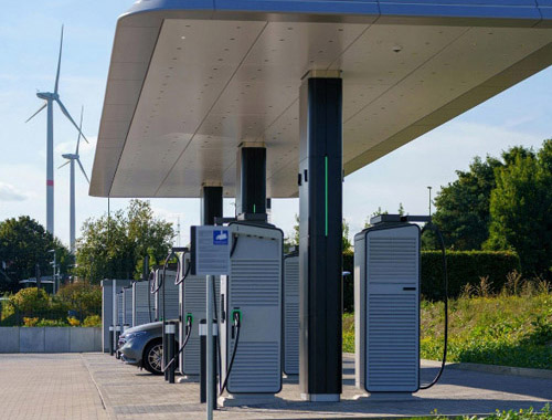 EV Charging Facility for Automobiles